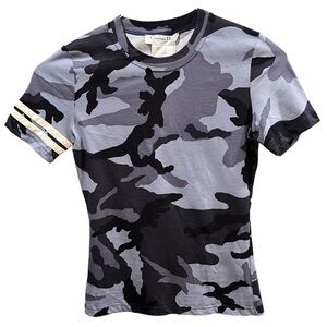 Christian Dior John Galliano Camouflage T Shirt Size 6